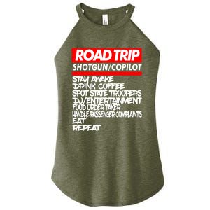 Family Road Trip Meaningful Gift Funny Vacation Summer Outdoors Meaningful Gift Women's Perfect Tri Rocker Tank