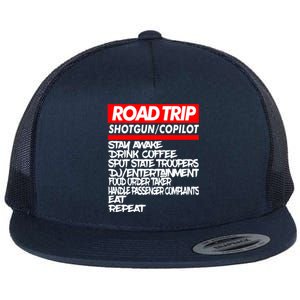 Family Road Trip Meaningful Gift Funny Vacation Summer Outdoors Meaningful Gift Flat Bill Trucker Hat