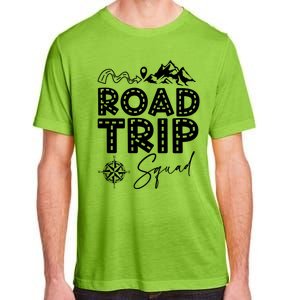 Family Road Trip Crew Cute Gift Road Trip Squad Cool Gift Adult ChromaSoft Performance T-Shirt