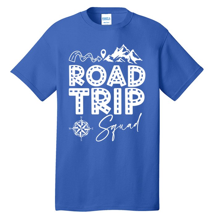 Family Road Trip Crew Cute Gift Road Trip Squad Cool Gift Tall T-Shirt