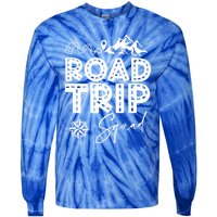 Family Road Trip Crew Cute Gift Road Trip Squad Cool Gift Tie-Dye Long Sleeve Shirt