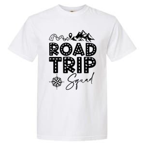 Family Road Trip Crew Cute Gift Road Trip Squad Cool Gift Garment-Dyed Heavyweight T-Shirt