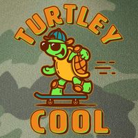 Funny Retro Turtley Cool Skateboarding Turtle Legacy Tie Dye Trucker Hat