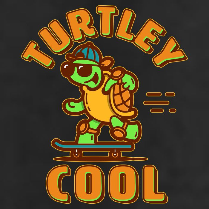 Funny Retro Turtley Cool Skateboarding Turtle 15oz Campfire Ceramic Mug