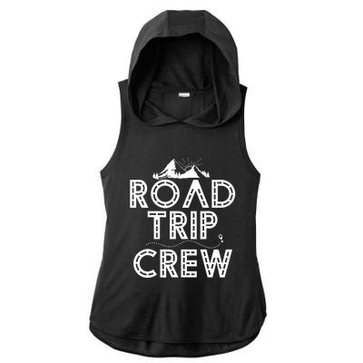 Family Road Trip Crew - Road Tripping Ladies PosiCharge Tri-Blend Wicking Draft Hoodie Tank