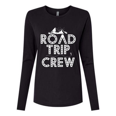 Family Road Trip Crew - Road Tripping Womens Cotton Relaxed Long Sleeve T-Shirt