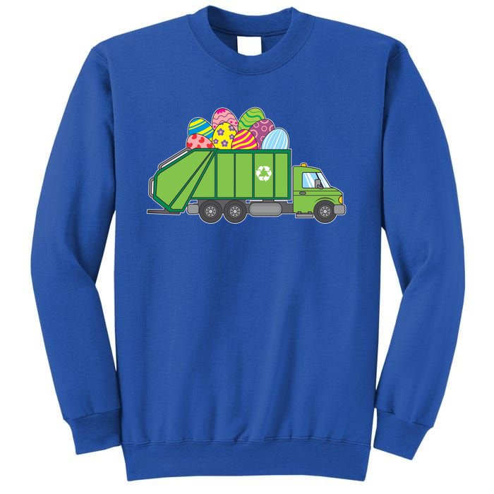 Funny Rubbish Truck Gift Idea For Easter Eggs Great Gift Sweatshirt