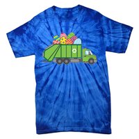 Funny Rubbish Truck Gift Idea For Easter Eggs Great Gift Tie-Dye T-Shirt