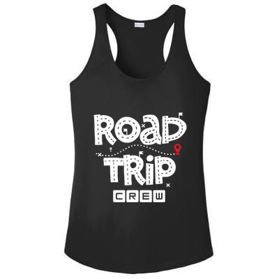 Family Road Trip Squad - Road Trip Crew Ladies PosiCharge Competitor Racerback Tank