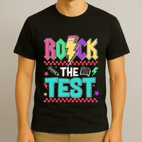 Funny Rock The Test Testing Day Teacher Student Motivational T-Shirt