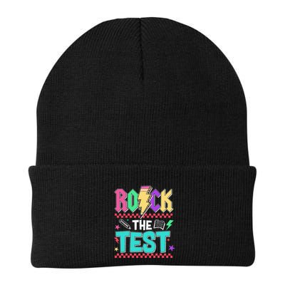 Funny Rock The Test Testing Day Teacher Student Motivational Beanie