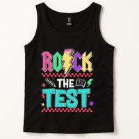 Funny Rock The Test Testing Day Teacher Student Motivational Tank Top