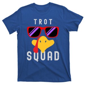 Funny Running Turkey Sunglasses Trot Squad Thanksgiving Cool Gift T-Shirt