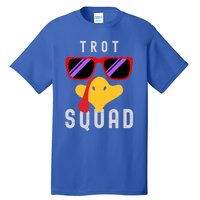 Funny Running Turkey Sunglasses Trot Squad Thanksgiving Cool Gift Tall T-Shirt