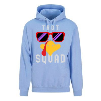 Funny Running Turkey Sunglasses Trot Squad Thanksgiving Cool Gift Unisex Surf Hoodie