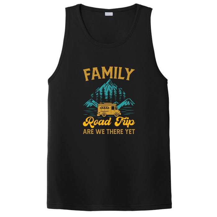 Family Road Trip Are We There Yet RV Camping Gift PosiCharge Competitor Tank