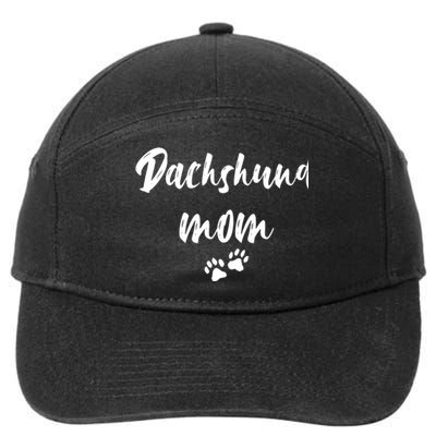 Funny Rockin The Dog Mom And Aunt Life Dog Lover Auntie Gift 7-Panel Snapback Hat