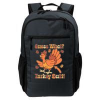 Funny Retro Thanksgiving Guess What Turkey Butt Backpack