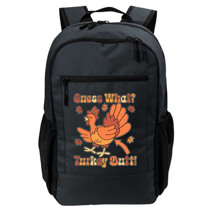 Funny Retro Thanksgiving Guess What Turkey Butt Backpack