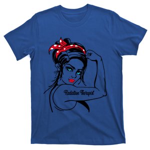 Female Radiation Therapist Rosie The Riveter Pin Up Gift T-Shirt