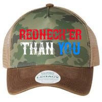 Funny Redneck Than You Legacy Tie Dye Trucker Hat