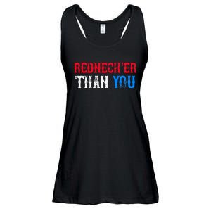 Funny Redneck Than You Ladies Essential Flowy Tank