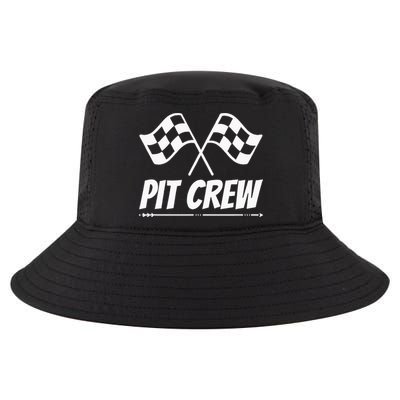 Funny Race Track Pit Crew Racing Mechanic Car Parties Cool Comfort Performance Bucket Hat