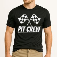 Funny Race Track Pit Crew Racing Mechanic Car Parties Cooling Performance Crew T-Shirt