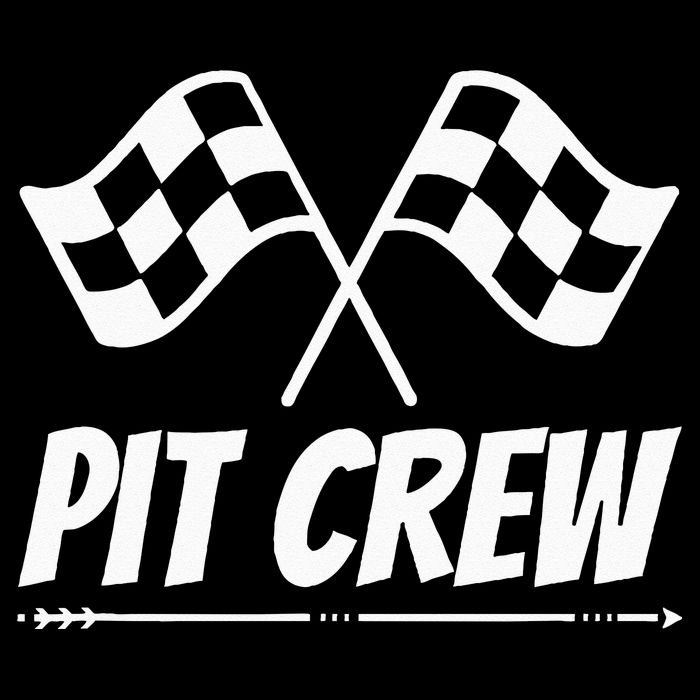 Funny Race Track Pit Crew Racing Mechanic Car Parties T-Shirt