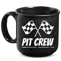 Funny Race Track Pit Crew Racing Mechanic Car Parties 15oz Campfire Ceramic Mug