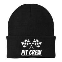 Funny Race Track Pit Crew Racing Mechanic Car Parties Beanie