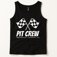 Funny Race Track Pit Crew Racing Mechanic Car Parties Tank Top