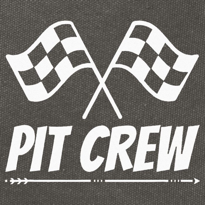 Funny Race Track Pit Crew Racing Mechanic Car Parties Cotton Canvas Backpack