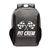 Funny Race Track Pit Crew Racing Mechanic Car Parties Vector Backpack
