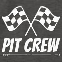 Funny Race Track Pit Crew Racing Mechanic Car Parties Vector Backpack
