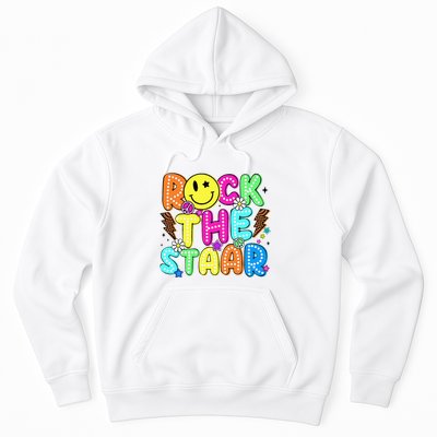 Funny Rock The Test Testing Day Teacher Student Motivational Hoodie