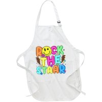 Funny Rock The Test Testing Day Teacher Student Motivational Apron