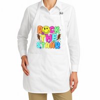 Funny Rock The Test Testing Day Teacher Student Motivational Apron