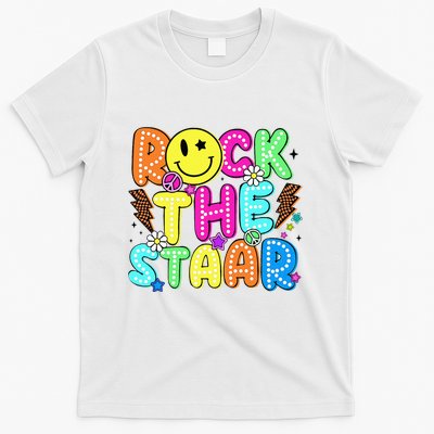 Funny Rock The Test Testing Day Teacher Student Motivational T-Shirt