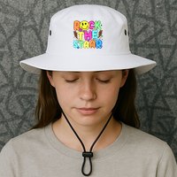 Funny Rock The Test Testing Day Teacher Student Motivational Bucket Hat
