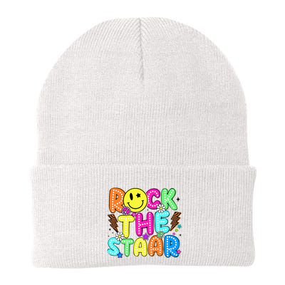 Funny Rock The Test Testing Day Teacher Student Motivational Beanie