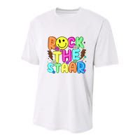 Funny Rock The Test Testing Day Teacher Student Motivational Youth Performance Sprint T-Shirt