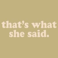 Funny Retro That's What She Said Tall Long Sleeve T-Shirt