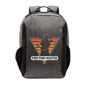 Funny Retro Tabletennis Ping Pong Quote Ping Pong Master Premium Vector Backpack