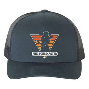 Funny Retro Tabletennis Ping Pong Quote Ping Pong Master Premium Yupoong Adult 5-Panel Trucker Hat