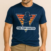 Funny Retro Tabletennis Ping Pong Quote Ping Pong Master Premium Performance Shirt