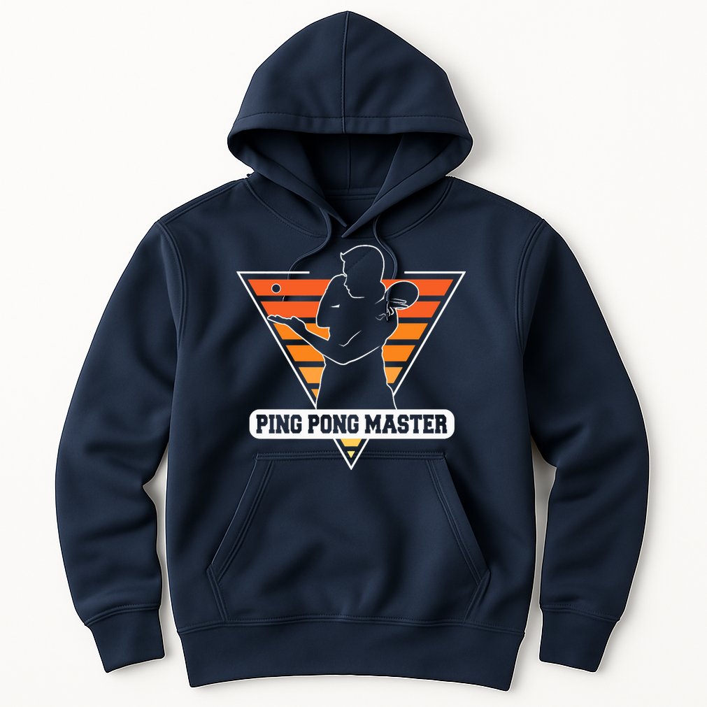 Funny Retro Tabletennis Ping Pong Quote Ping Pong Master Premium Hoodie