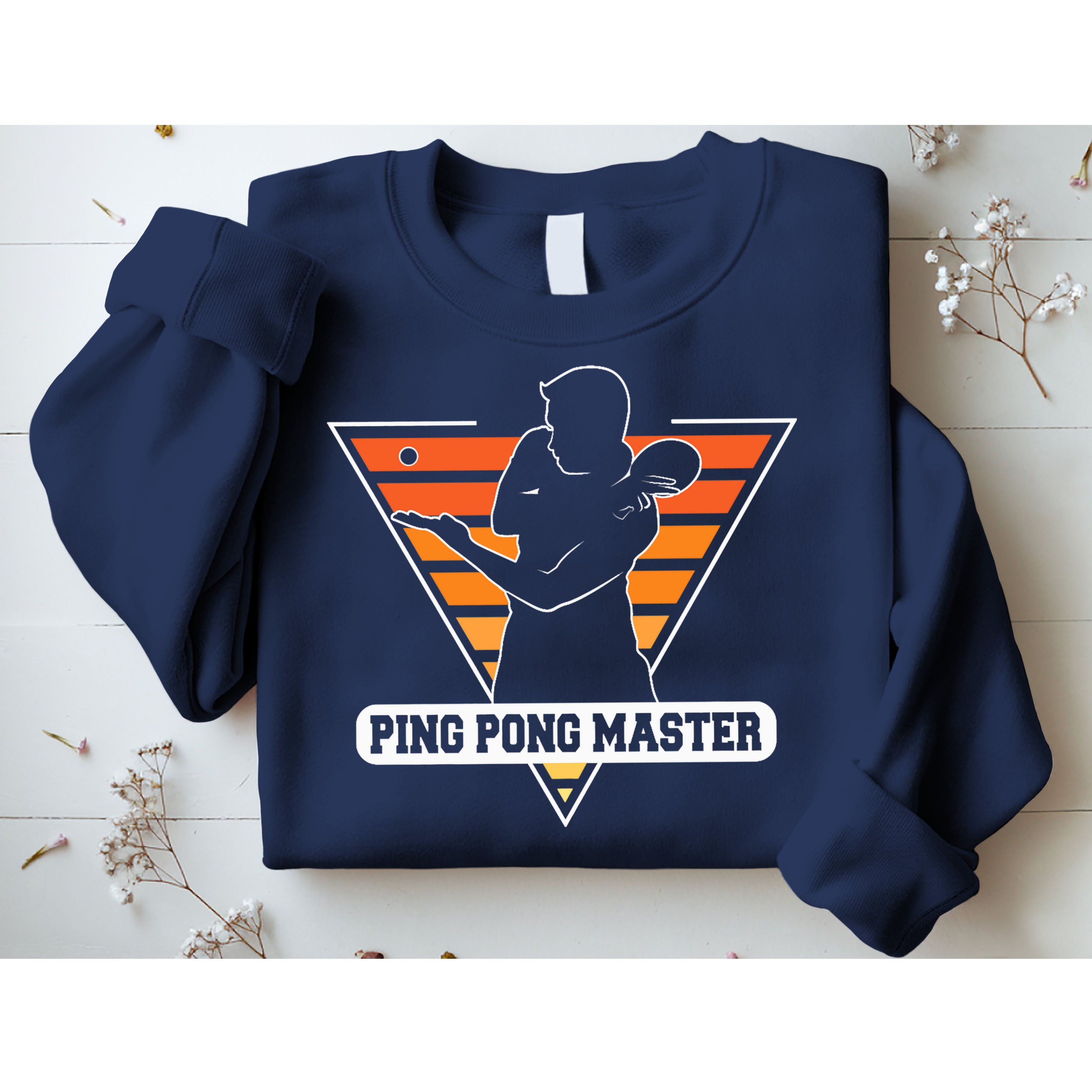 Funny Retro Tabletennis Ping Pong Quote Ping Pong Master Premium Sweatshirt