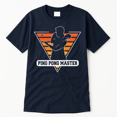 Funny Retro Tabletennis Ping Pong Quote Ping Pong Master Premium Tall T-Shirt