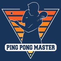Funny Retro Tabletennis Ping Pong Quote Ping Pong Master Premium Drawstring Bag
